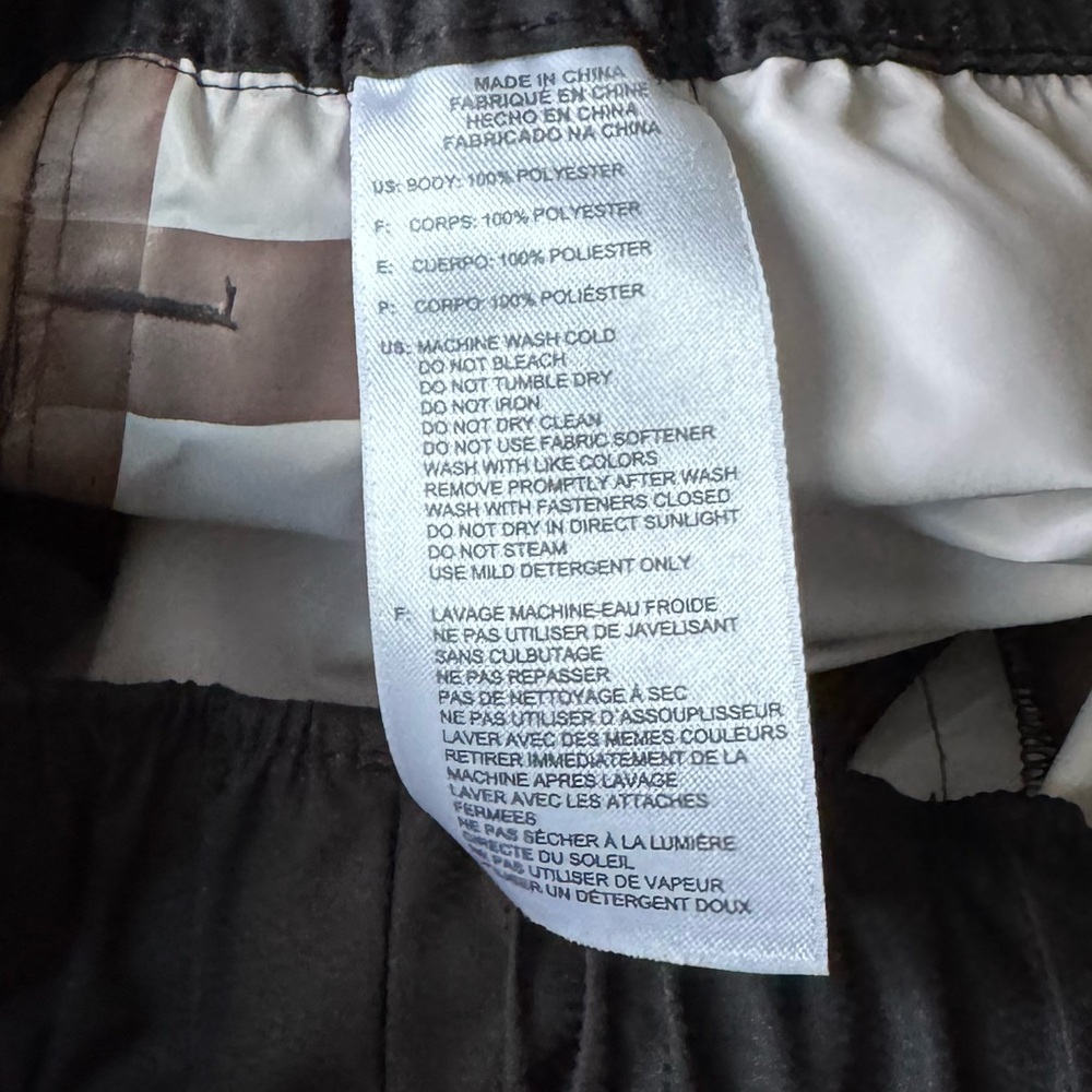 Adidas Climalite Black Rain Outdoor Rain Pants - Picture 5 of 7